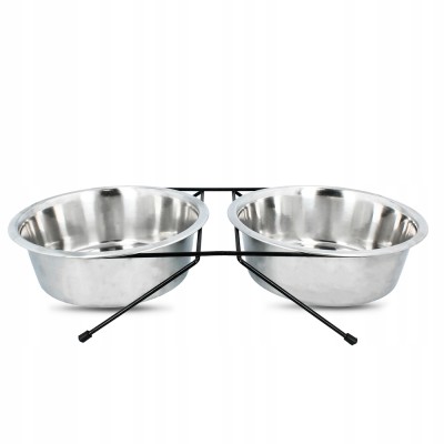 Stojak z miskami 2x2,8l TRIXIE