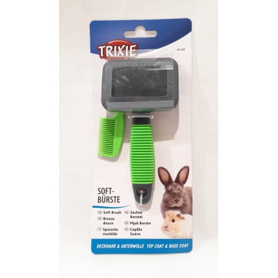 Szczotka miękka plastik dla gryzoni TRIXIE