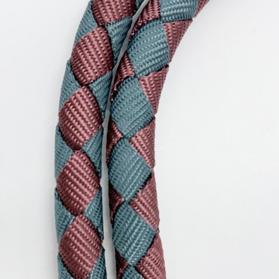 Smycz regulowana bordowy-petrol L-XL 18mm/2m TRIXIE