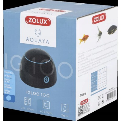 ZOLUX Napowietrzacz AQUAYA igloo 100 kol.czarny