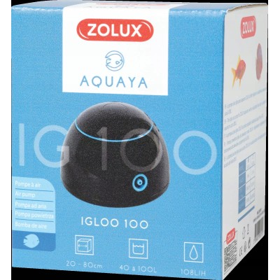 ZOLUX Napowietrzacz AQUAYA igloo 100 kol.czarny