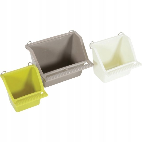 ZOLUX karmnik z żerdką do klatki dla ptaków M