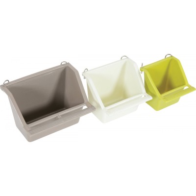 ZOLUX karmnik z żerdką do klatki dla ptaków M