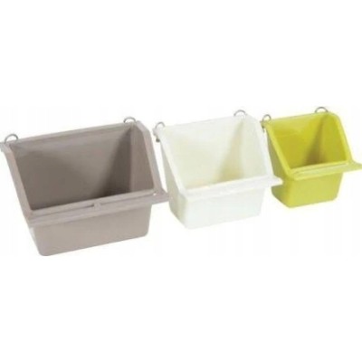 ZOLUX karmnik z żerdką do klatki dla ptaków M