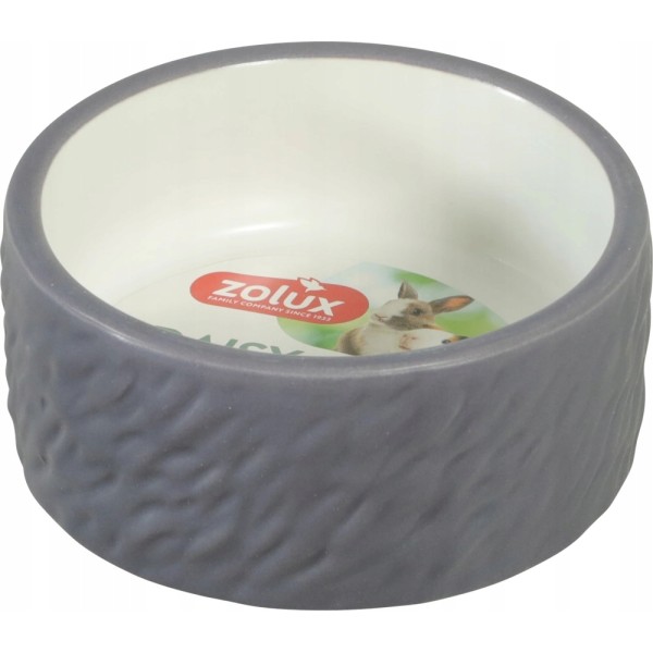 ZOLUX miska ceramiczna dla gryzoni DAISY 100ml szara