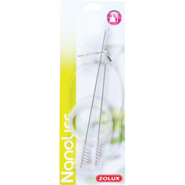 ZOLUX zestaw 3 szczoteczek do czyszczenia akwarium