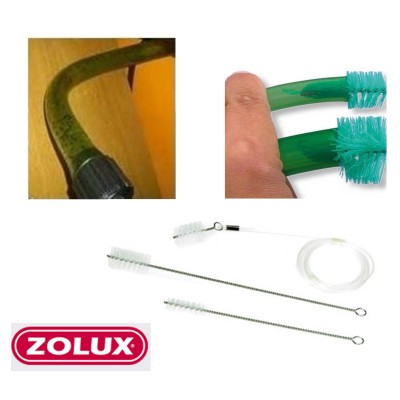ZOLUX zestaw 3 szczoteczek do czyszczenia akwarium