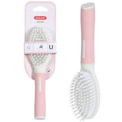 ZOLUX miękka szczotka dla kota z nylonowym włosem ANAH
