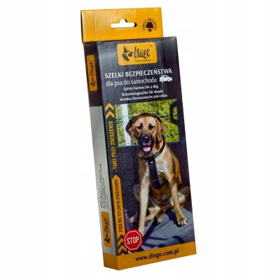 DINGO szelki bezpieczeństwa dla psa do samochodu #S