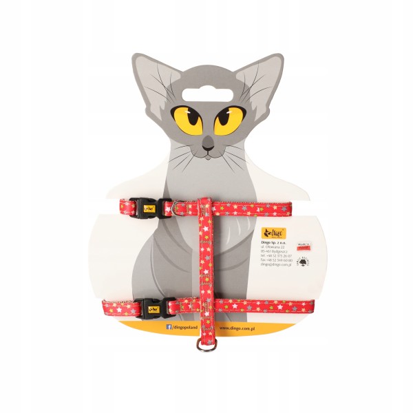 DINGO szelki dla kota Kalifornia