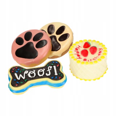 DINGO zabawka dla psa ciastko kość 14cm