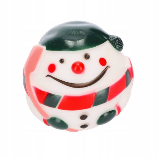 DINGO zabawka dla psa piłka bałwan 8cm