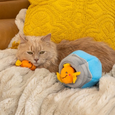 ZIPPYCLAWS pluszowa norka akwarium