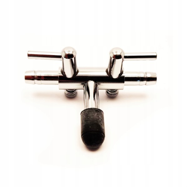 Zaworek ,zawór metalowy z regulacją przepływu 2 wyjścia ZOLUX