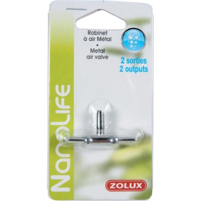 Zaworek ,zawór metalowy z regulacją przepływu 2 wyjścia ZOLUX