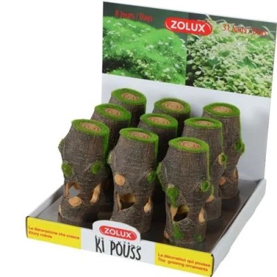 Ozdoba do akwarium pień KIPOUSS M z nasionami ZOLUX