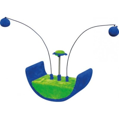 YARRO drapak dla kota mini pólkole z wędkami