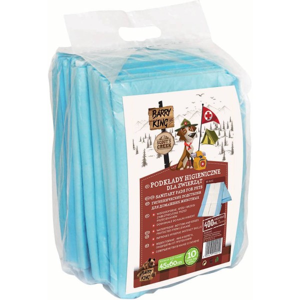 Podkłady higieniczne 45x60cm /10szt BARRY KING