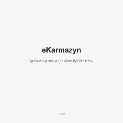 Sznur z supłami z jutą 42cm BARRY KING