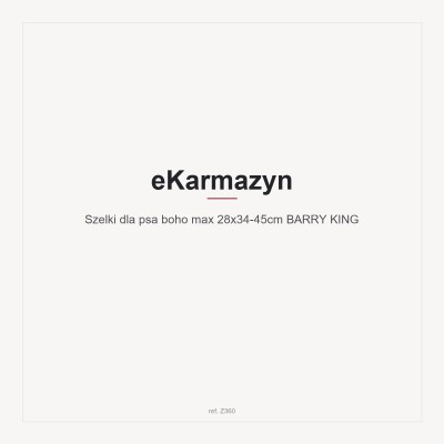 Szelki dla psa boho max  28x34-45cm BARRY KING