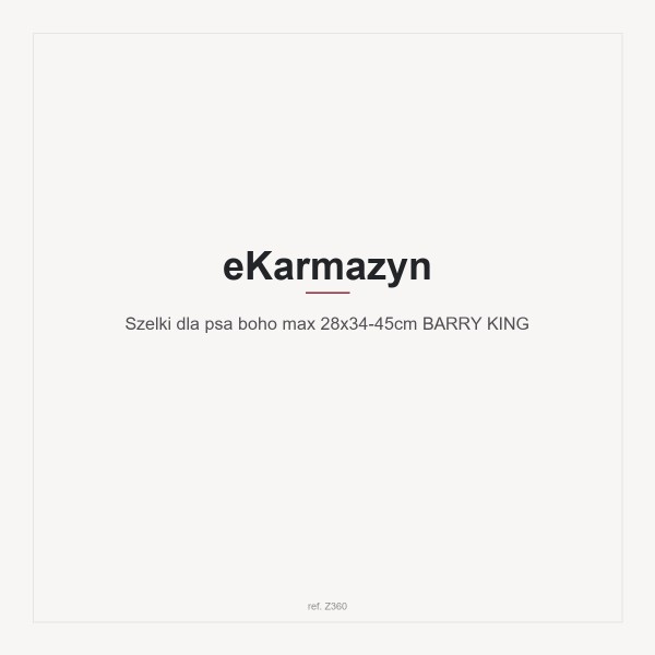 Szelki dla psa boho max  28x34-45cm BARRY KING