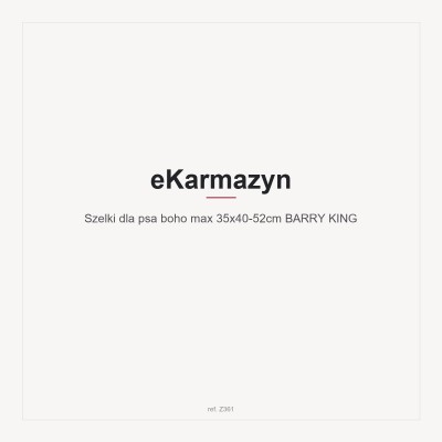 Szelki dla psa  boho max 35x40-52cm BARRY KING