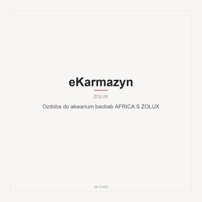 Ozdoba do akwarium baobab AFRICA S  ZOLUX