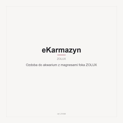 Ozdoba do akwarium z magnesami foka  ZOLUX