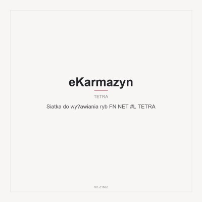 Siatka do wyławiania ryb FN NET #L TETRA