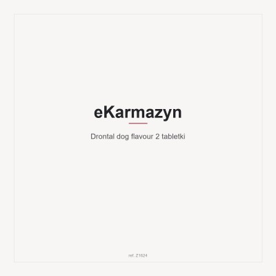 Drontal dog flavour 2 tabletki