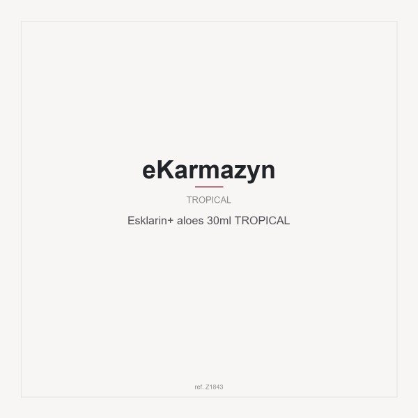 Esklarin+ aloes 30ml TROPICAL