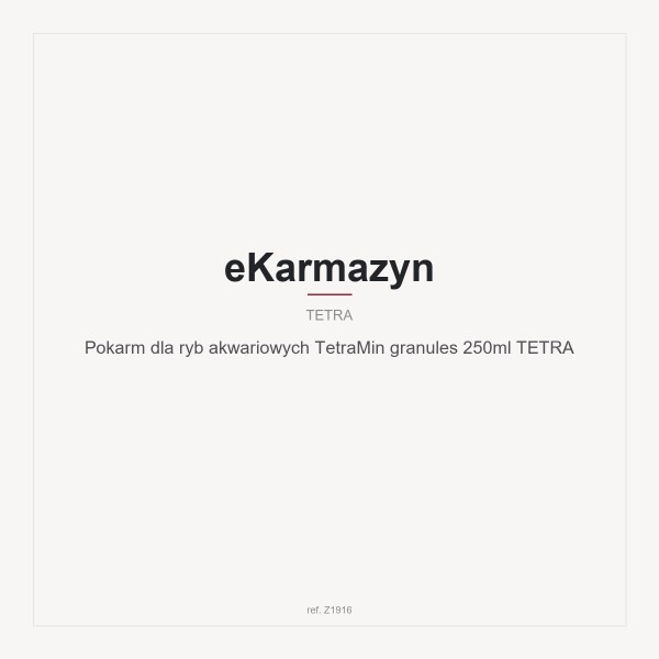 Pokarm dla ryb akwariowych TetraMin granules 250ml TETRA