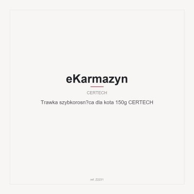 Trawka szybkorosnąca dla kota 150g CERTECH
