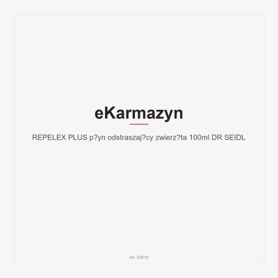 REPELEX PLUS płyn odstraszający zwierzęta 100ml DR SEIDL