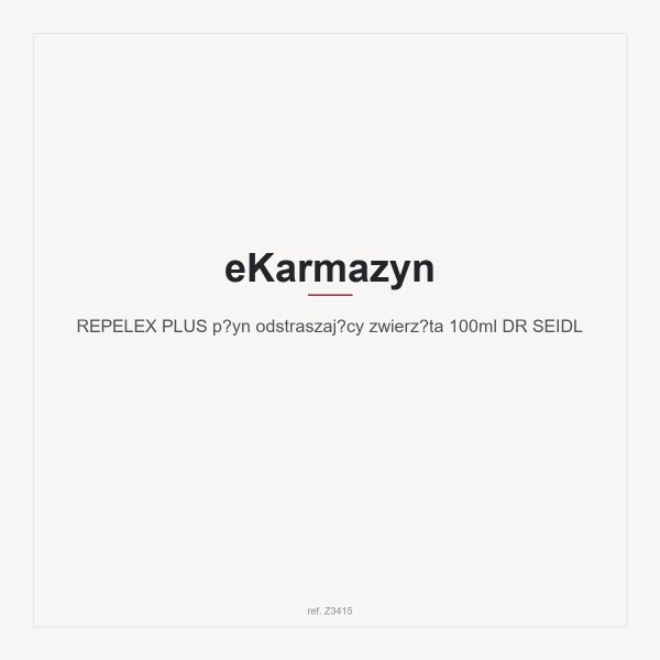 REPELEX PLUS płyn odstraszający zwierzęta 100ml DR SEIDL