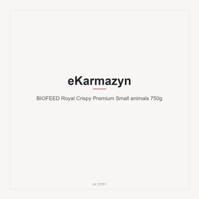 BIOFEED Royal Crispy Premium Small animals 750g