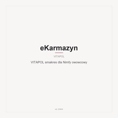 VITAPOL smakres dla Nimfy owowcowy