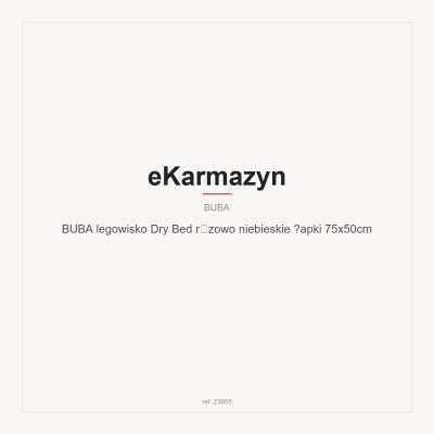 BUBA legowisko Dry Bed rózowo niebieskie łapki 75x50cm