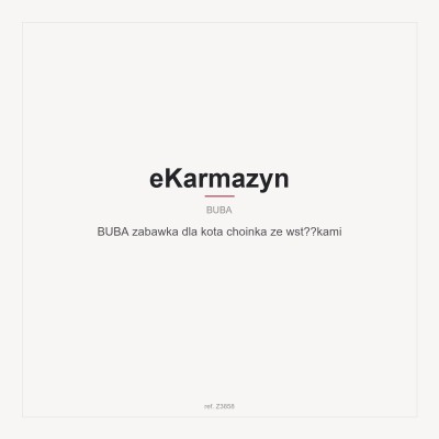 BUBA zabawka dla kota choinka ze wstążkami