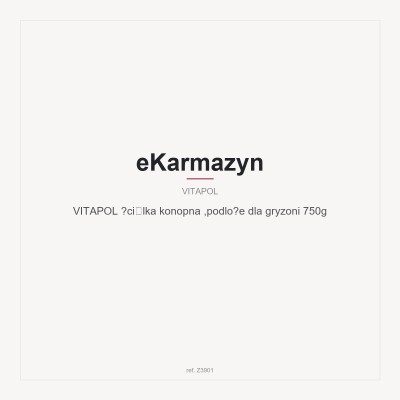 VITAPOL ściólka konopna ,podloże dla gryzoni 750g