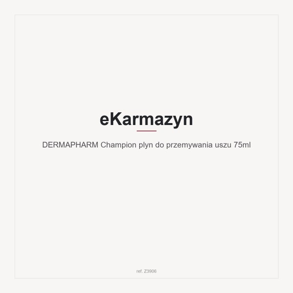 DERMAPHARM Champion plyn do przemywania uszu 75ml