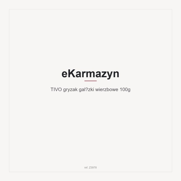 TIVO gryzak galązki wierzbowe 100g