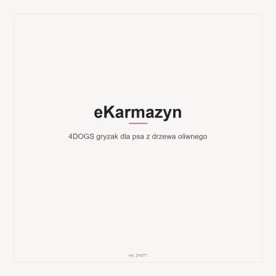4DOGS gryzak dla psa z drzewa oliwnego