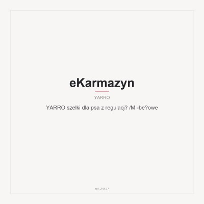 YARRO szelki dla psa z regulacją /M -beżowe