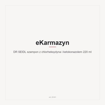 DR SEIDL szampon z chlorheksydyna i ketokonazolem 220 ml