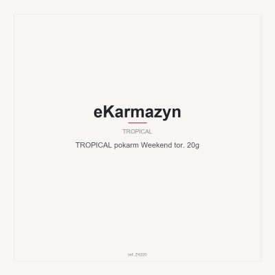 TROPICAL pokarm Weekend tor. 20g