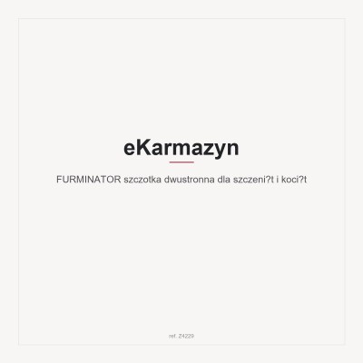 FURMINATOR szczotka dwustronna dla szczeniąt i kociąt