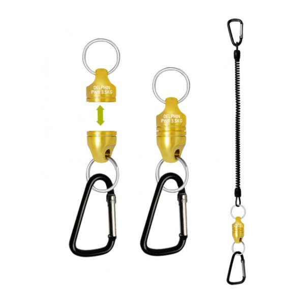 Klips magnetyczny do podbieraka Delphin PWR/udźwig 3,5kg