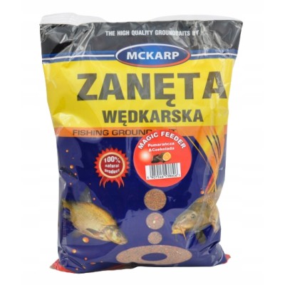 Mc Karp Zanęta Magic Feeder  Pomarańcza/Czekolada 1kg