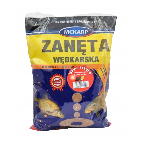 Mc Karp Zanęta Magic Feeder  Pomarańcza/Czekolada 1kg